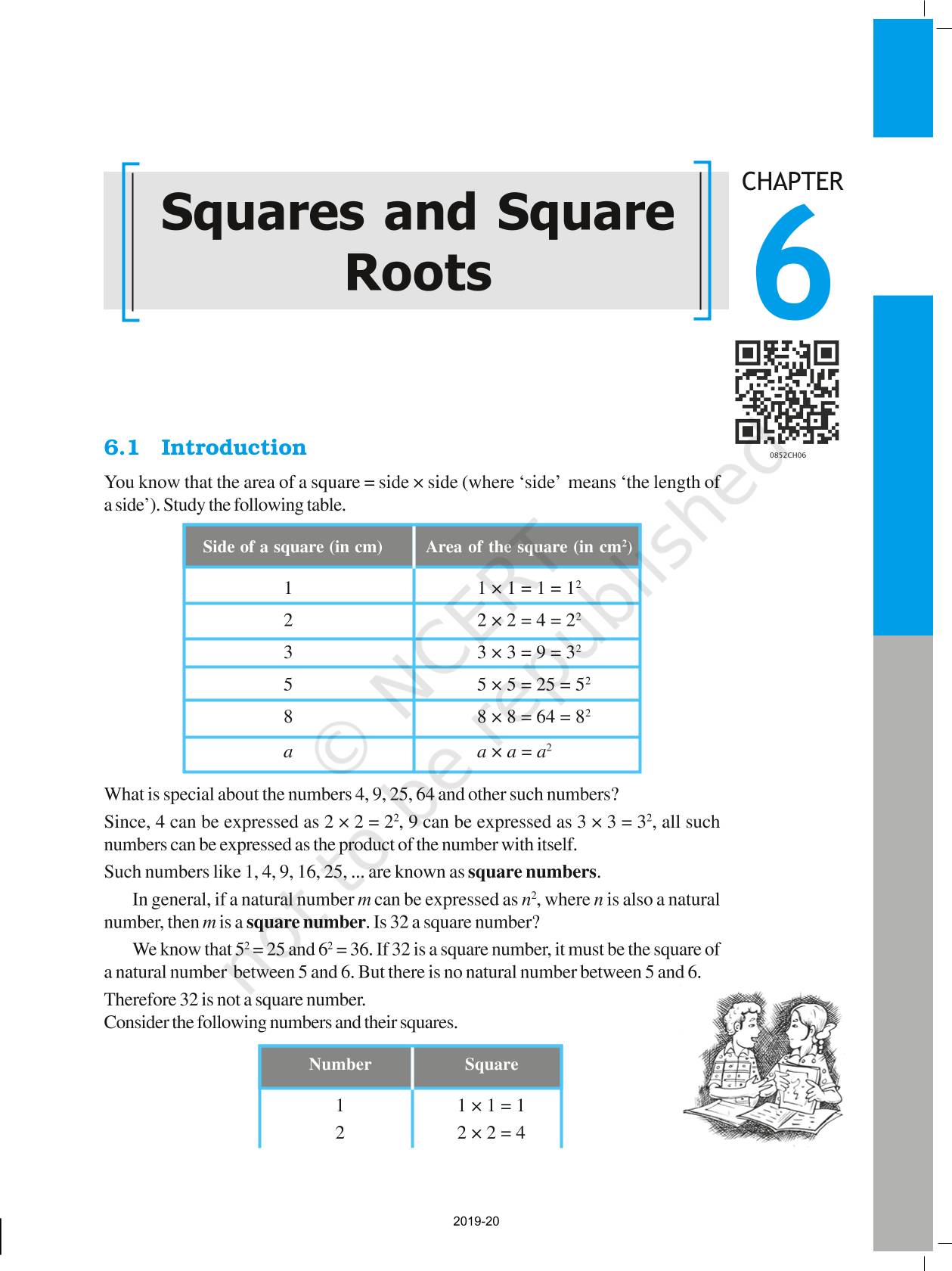 case study class 8 square and square roots